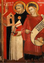 Thomas de Aquino cum Daniele propheta