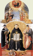 Thomas de Aquino a Benozzo Gozzoli depictus (Louvre, Paris)